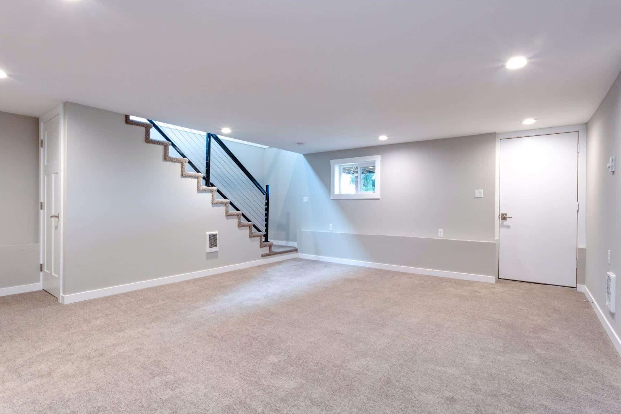 Low Basement Ceiling Ideas - Jacques Family Construction Custom Home ...